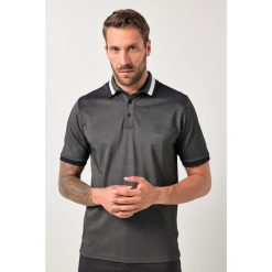 Męska Koszulka polo golf rękaw 1/2 QuickDry TwoTone do rozm. 7XL. Czarne swetry męskie JAY-PI, m, bez wzorów, z bawełny, sportowe, bez kołnierzyka, bez ramiączek. Za 244.99 zł.