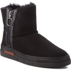 Buty GANT - Maria 17543824 Black G00. Czarne kozaki damskie GANT, bez wzorów, ze skóry, bez obcasa, bez zapięcia. W wyprzedaży za 399.00 zł.