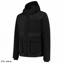 Kurtka męska TRICORP - ADLER - - Kurtka unisex, g/m, % poliester z recyklingu czarny 2XL. Czarne kurtki męskie TRICORP, m, bez wzorów, z poliesteru, bez kaptura. Za 617.38 zł.
