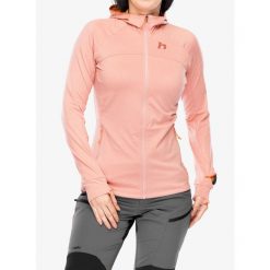 Bluza z kapturem damska Hannah Eli Hoody. Czerwone bluzy damskie Hannah, l, bez wzorów, sportowe, bez ramiączek, z kapturem. Za 198.99 zł.