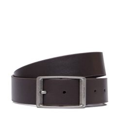Pasek Calvin Klein. Brązowe paski męskie Calvin Klein, casualowe. Za 209.99 zł.