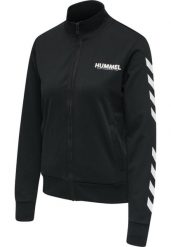 Damska bluza dresowa zapinana na zamek Hummel Legacy. Czarne bluzy damskie Hummel, xs, bez wzorów, z dresówki, klasyczne, bez ramiączek, bez kaptura. Za 226.95 zł.