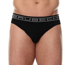 Brubeck Slipy męskie Comfort Cotton czarne r. M (BE00290A). Czarne slipki męskie Brubeck, m, bez wzorów. Za 57.98 zł.