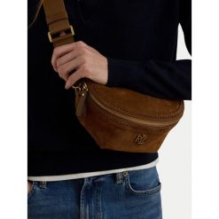 Torebka LAUREN RALPH LAUREN. Brązowe listonoszki damskie Lauren Ralph Lauren, bez wzorów, bez dodatków. Za 1,299.00 zł.
