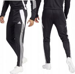 SPODNIE MESKIE ADIDAS TIRO 24 TRAINING SPODNIE DRESOWE PILKARSKIE ROZMIAR S IP1953. Spodnie sportowe męskie Adidas, m, bez wzorów, z dresówki, do piłki nożnej. Za 174.33 zł.