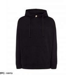 JHK - Bluza dresowa z kapturem czarny 3XL. Czarne bluzy męskie JHK, m, bez wzorów, z dresówki, bez ramiączek, z kapturem. Za 70.74 zł.