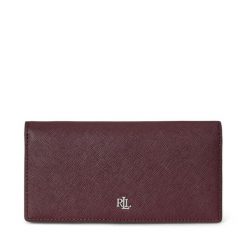 Portfel LAUREN RALPH LAUREN. Czerwone portfele damskie Lauren Ralph Lauren. Za 579.99 zł.