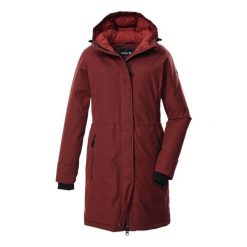 Parka damska z kapturem Killtec GW 22. Czarne parki damskie GIGA DX, na zimę, m, bez wzorów, z dzianiny, z kapturem. Za 653.50 zł.