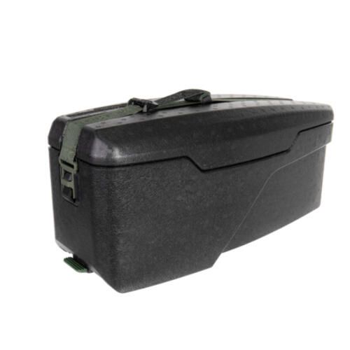 Walizka na bagaż Topeak E-Xplorer Trunkbox. Czarne walizki damskie Topeak, bez wzorów, z materiału. Za 477.95 zł.