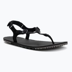 Sandały barefoot damskie Xero Shoes H-Trail. Czarne sandały damskie XERO SHOES, bez wzorów, bez obcasa, bez zapięcia. Za 229.99 zł.