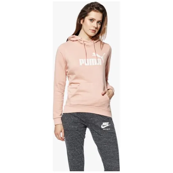 Puma Bluza Ess No.1 , różowy, rozmiar M. Czerwone bluzy damskie Puma, m, bez wzorów, z bawełny, bez ramiączek, bez kaptura. W wyprzedaży za 179.99 zł.