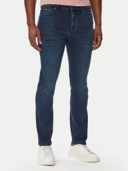 BOSS Jeansy P-Delaware 50566914 Granatowy Slim Fit. Niebieskie jeansy męskie Boss, z bawełny. Za 749.99 zł.