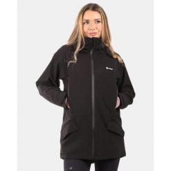 Damski płaszcz outdoorowy Kilpi AYRA-W. Czarne płaszcze damskie Kilpi, xs, bez wzorów, sportowe, bez kołnierzyka, bez kaptura. Za 545.99 zł.