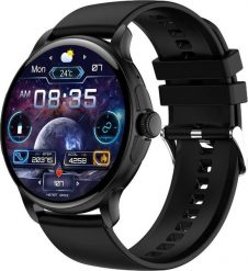Smartwatch Rubicon Zegarek SMARTWATCH Rubicon RNCF35 black. Czarne zegarki smartwatch Rubicon, bez wzorów. Za 139.81 zł.