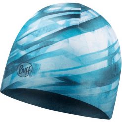 Czapka BUFF THERMONET® BEANIE TONSU AQUA. Niebieskie czapki damskie Buff, bez wzorów. W wyprzedaży za 71.94 zł.