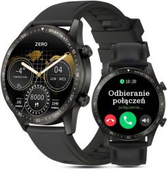 Smartwatch Gravity Zegarek męski SMARTWATCH GRAVITY GT10-3 BK/BK/BK LEATHER PROF. Zegarki męskie Gravity, bez wzorów. Za 267.90 zł.