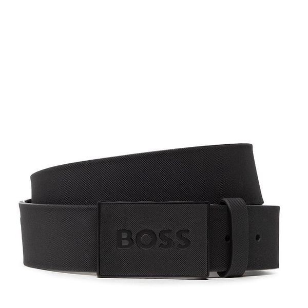 Pasek BOSS. Czarne paski męskie Boss. Za 389.99 zł.