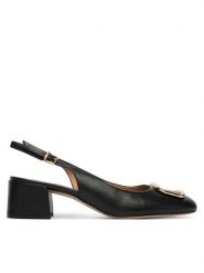 HÖGL Czółenka 1-104100 Czarny. Czarne czółenka damskie HÖGL, bez wzorów, ze skóry, bez obcasa, bez zapięcia. Za 749.99 zł.