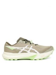 Asics Buty do biegania Fuji Lite 6 1011C086 Khaki. Brązowe buty sportowe męskie Asics, bez wzorów, z materiału, bez zapięcia, do biegania. Za 439.99 zł.