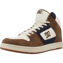 Buty DC MANTECA 4 HI Brązowy. Brązowe buty zimowe męskie DC Shoes, bez wzorów, ze skóry, bez obcasa, bez zapięcia. Za 311.99 zł.