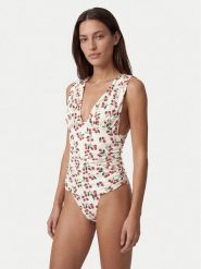 Guess Strój kąpielowy W6YZ34 K7181 Biały. Białe stroje kąpielowe damskie Guess, m, z aplikacjami, z syntetyku. Za 347.99 zł.