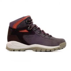 Buty trekkingowe damskie Columbia Newton Ridge Plus Wp. Fioletowe obuwie trekkingowe damskie Columbia, z materiału, za kostkę, bez zapięcia. Za 581.00 zł.