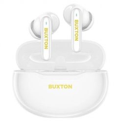 BUXTON BTW-7200 TUYA - Słuchawki Bluetooth douszne białe. Białe słuchawki bezprzewodowe Buxton. Za 85.99 zł.