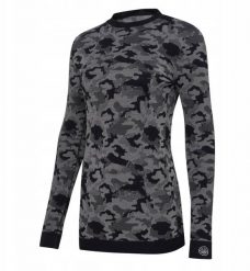 Russell Athletic LeSaut Sweater Black Camouflage Kolor w. Czarne bluzy męskie Russell Athletic, m, bez wzorów, bez ramiączek, bez kaptura. Za 368.95 zł.