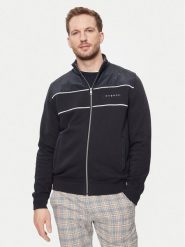 Bugatti Bluza 8750 55144A Granatowy Regular Fit. Niebieskie bluzy męskie Bugatti, m, bez wzorów, z bawełny, bez ramiączek, bez kaptura. Za 629.99 zł.