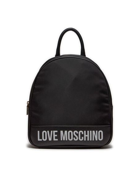 LOVE MOSCHINO Plecak JC4251PP0IKE100A Czarny. Czarne plecaki damskie Love Moschino, bez wzorów, ze skóry. Za 489.99 zł.