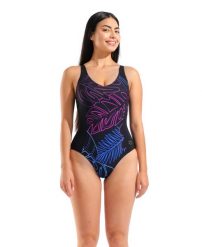 Strój kąpielowy damski Arena Swim Suit Mia Wing Back. Czarne stroje kąpielowe damskie ARENA, l, bez wzorów. Za 369.00 zł.