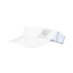 Czapka z daszkiem BUFF SPEED VISOR SOLID. Białe czapki damskie Buff, bez wzorów, z poliesteru, retro. Za 139.90 zł.