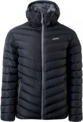 Kurtka męska Hi-Tec Michos czarno-szara r. XL. Czarne kurtki męskie Hi-tec, m, bez wzorów, bez kaptura. Za 268.99 zł.