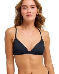Trójkątny stanik bikini damski ROXY LOVE. Zielone stroje kąpielowe damskie Roxy, xl, bez wzorów, z elastanu. Za 169.99 zł.