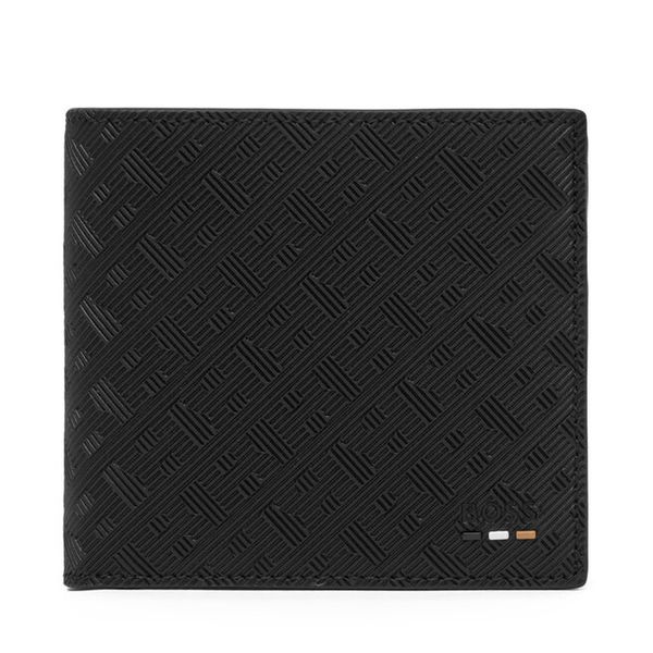 Portfel BOSS. Czarne portfele męskie Boss, bez wzorów. Za 309.99 zł.