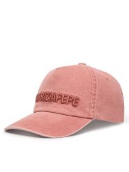 Patrizia Pepe Czapka z daszkiem 8F0108/A708-R884 Różowy. Czerwone czapki damskie Patrizia Pepe, bez wzorów, z bawełny. Za 239.99 zł.