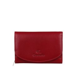 Czerwony skórzany Portfel damski Canaletto PD1202cs165 RFID. Czerwone portfele damskie ze skóry. Za 160.55 zł.