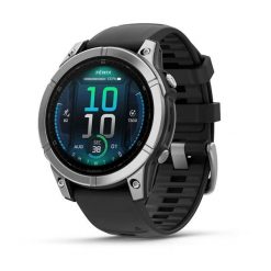 Zegarek Męski GARMIN 010-03025-00 Czarny. Czarne zegarki męskie Garmin, bez wzorów. W wyprzedaży za 2,425.05 zł.