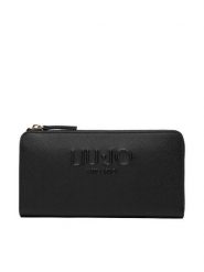 Liu Jo Portfel AA6285 ES029 Czarny. Czarne portfele damskie Liu Jo, ze skóry. Za 259.99 zł.