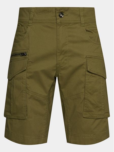 Replay Szorty materiałowe M9907.000.84387 Zielony Regular Fit. Zielone szorty męskie Replay, bez wzorów, z bawełny. Za 289.99 zł.