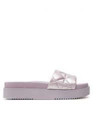 Aldo Klapki Aquata 13740468 Fioletowy. Fioletowe klapki damskie Aldo, bez wzorów, z materiału, bez obcasa, bez zapięcia. Za 299.99 zł.
