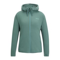 Bluza Polarowa Damska Nayna. Zielone bluzy damskie Regatta, bez wzorów, z polaru, sportowe, bez ramiączek, bez kaptura. Za 213.99 zł.