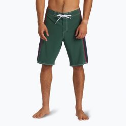 Szorty kąpielowe męskie Quiksilver Saturn Flight 20". Zielone kąpielówki męskie Quiksilver, m, bez wzorów. Za 249.99 zł.