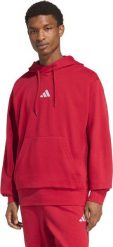 Adidas Bluza męska adidas Essentials Feelcozy Hoodie czerwona KC0907 3XL. Czerwone bluzy męskie Adidas, m, bez wzorów, bez kaptura. Za 236.08 zł.