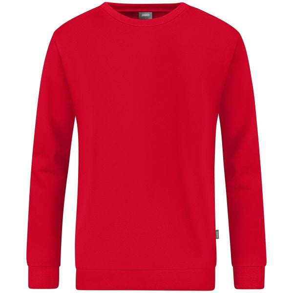 Bluza Jako Organic. Czerwone bluzy damskie Jako, m, bez wzorów, z bawełny, klasyczne, bez ramiączek, bez kaptura. Za 193.17 zł.