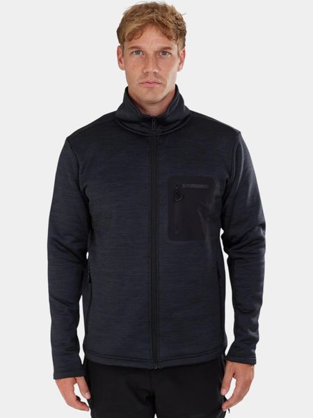Sweter Męski Fundango Revolution. Czarne swetry męskie FUNDANGO, l, bez wzorów, z materiału, sportowe, bez kołnierzyka, bez ramiączek. Za 279.90 zł.