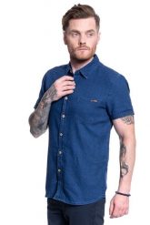 MĘSKA KOSZULA JEANS MUSTANG CHRIS SOFT TWILL 1009867 5335. Koszule męskie Mustang, m, bez wzorów, z jeansu, bez kołnierzyka, bez ramiączek. W wyprzedaży za 49.99 zł.