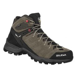 Buty Trekkingowe Damskie Salewa Alp Mate Mid Ptx. Czarne obuwie trekkingowe damskie Salewa, bez zapięcia. Za 738.50 zł.