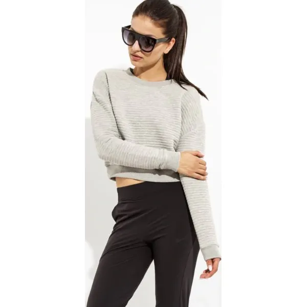 Reebok Bluza S Lux Coverup , szary, rozmiar S. Szare bluzy damskie Reebok, s, bez wzorów, z bawełny, bez ramiączek, bez kaptura. W wyprzedaży za 139.99 zł.