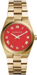 Zegarek Michael Kors Zegarek MICHAEL KORS MK5936. Kwarcowy, Kolor czerwony. Kobieta. NoSize. Czerwone zegarki damskie Michael Kors. Za 351.99 zł.